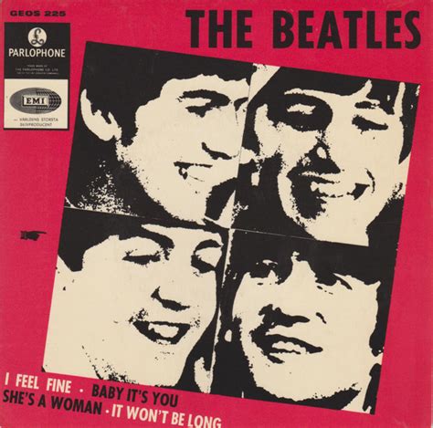 The Beatles I Feel Fine 1964 Parlophone Label Vinyl Discogs