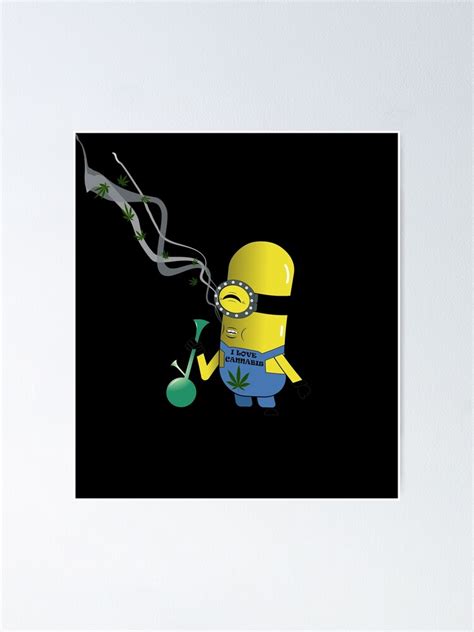 "Smoking Minion" Poster for Sale by GrahicMonas | Redbubble