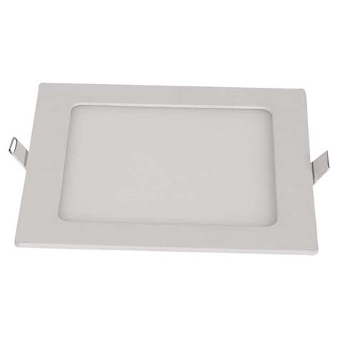 Lamp Techo Led Panel Cuadra W Lm Acab Bco Lp S W K Ilu Web Do