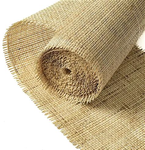 Natural Rattan Webbing For Caning Projects Raw Square Rattan Cane