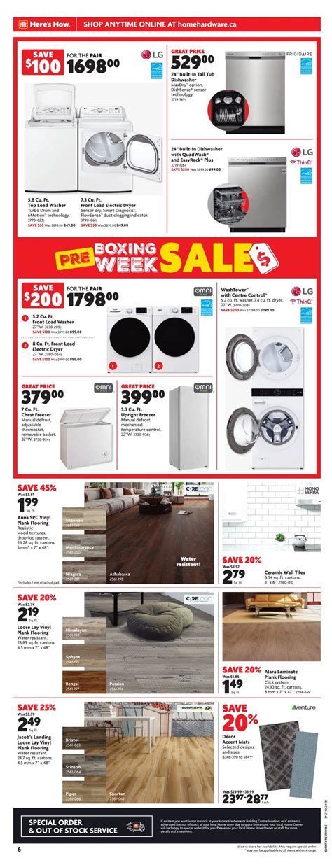 Home Hardware Building Centre Atlantic Flyer December To