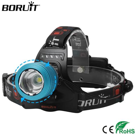 Boruit Linterna Led T Para Caza Y Acampada Linterna Frontal