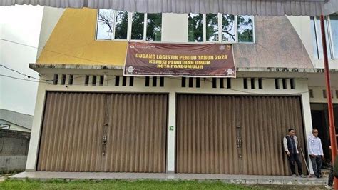 Gudang Logistik Diamankan 24 Jam Kunci Gembok Dipegang KPU Bawaslu