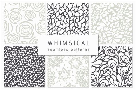 Whimsical Seamless Patterns Set | Graphic Patterns ~ Creative Market