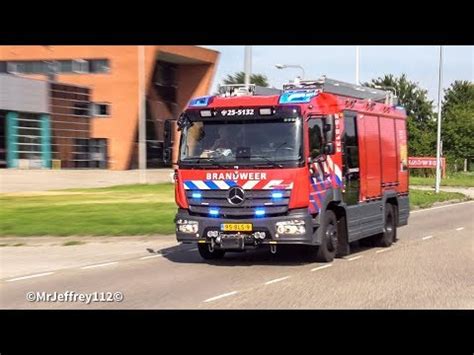 23 08 19 Brandweer Politie En Ambulances Met Spoed Naar Meldingen In