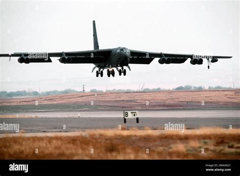 During The 1988 Sac Bomb Competition A B 52 Stratofortress From Mather