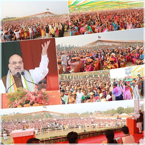 Bjp On Twitter People Turned Out In Large Numbers At Rallies