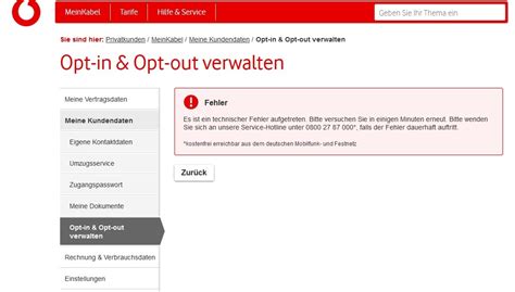 Vodafone Rufnummernmitnahme Formular Mobilfunk Web Informationspaket