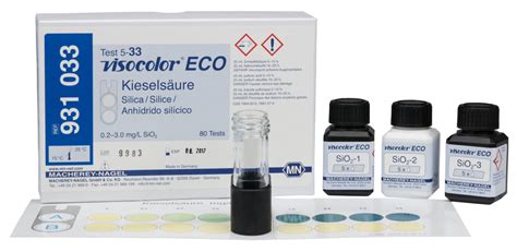 Visocolor® Eco Silica Test Kit Vendart Diagnostics