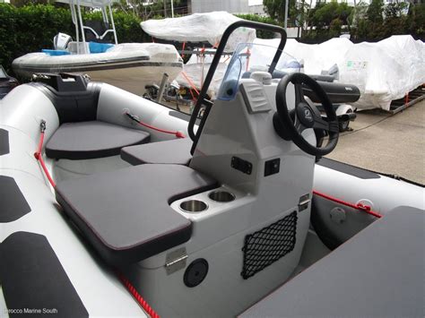 New Zodiac Open Fibreglass Centre Console Rib With Hypalon Tubes