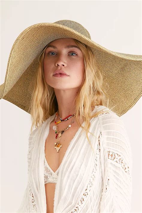 Bohemian Style Hats Boho Chic Hats Wig Hat Wide Brim Hat Wide Brim