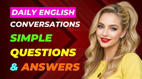 English Speaking Practice Daily English Conversations Improve