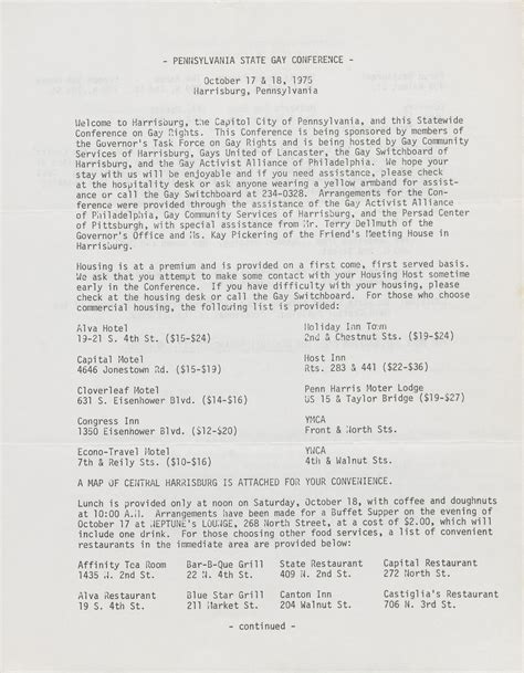 Gay Activist Alliance of Philadelphia | Archives & Special Collections