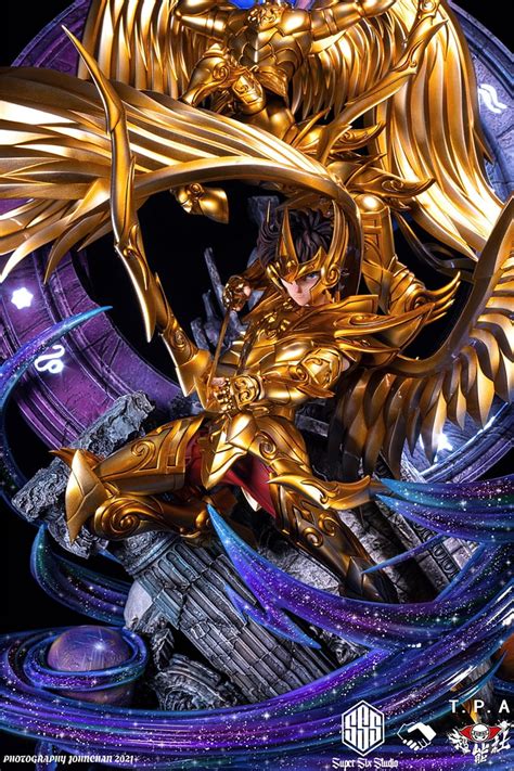 God Cloth Sagittarius Aiolos Saint Seiya Statues Super Six And Tpa