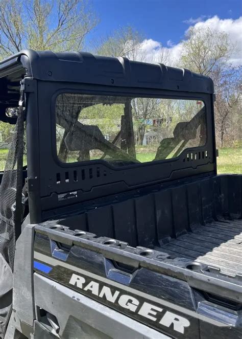 Polaris Ranger Xp 1000 Rear Windshield Fab Fpf