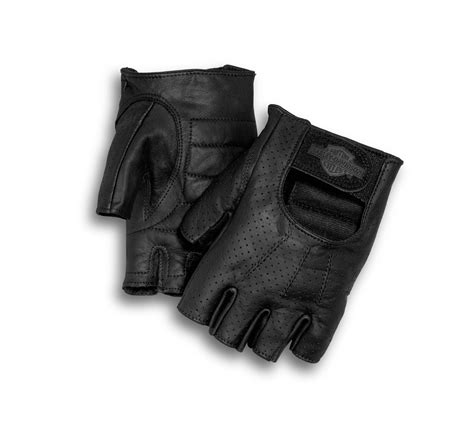 Men's Perforated Fingerless Gloves | Harley-Davidson USA