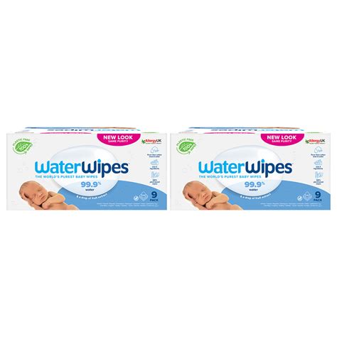 WaterWipes Original Plastic Free Baby Wipes Pack Of 18 1080pcs