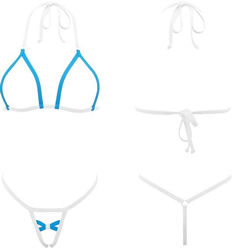 Amazon LAMORTY Extreme G String Bikini Mini Micro Bikini Slutty