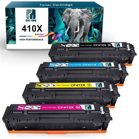 Pack De Toners Compatibles Hp X A Pour Hp Color Laserjet Pro Mfp