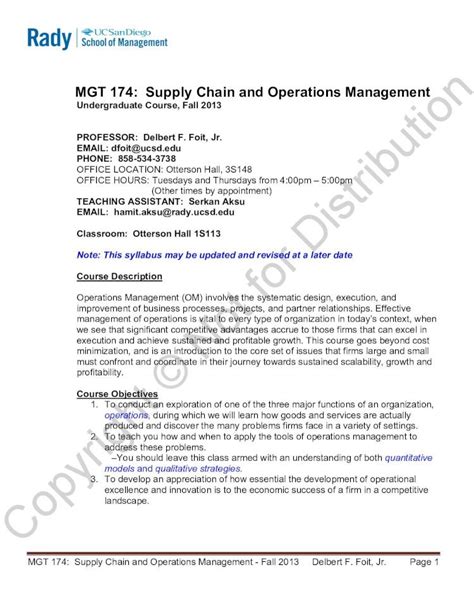 Pdf Mgt Supply Chain And Operations Managementrady Ucsd Edu Docs