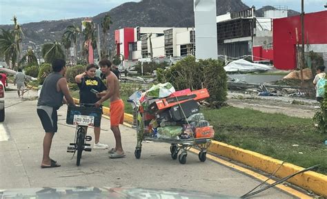 Guardia Nacional Instala Retenes Para Evitar Saqueos En Acapulco