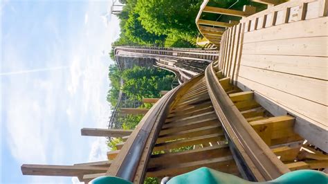 Tonnere Zeus K Fps Backwards On Ride Pov Parc Asterix Youtube