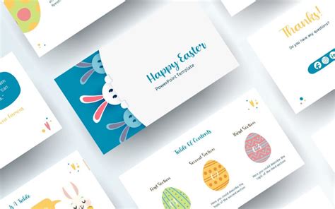 Free Easter PowerPoint template #121961 - TemplateMonster