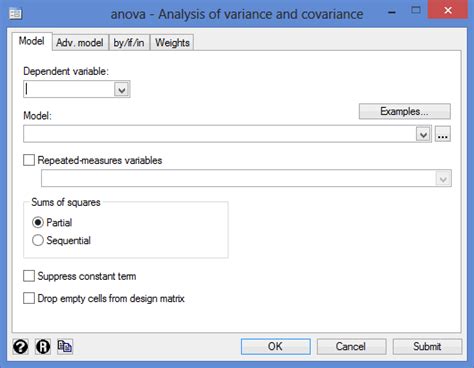 One Way Anova With Repeated Measures In Stata Step By Step Procedure