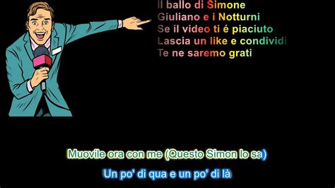 Il Ballo Di Simone Giuliano E I Notturni Con Testo Scorrevole Youtube