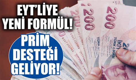 Eyt Düzenlemesi Için Yeni Formül Prim Desteği Geliyor Emeklilikte Yaşa Takılanlar Için Dikkat