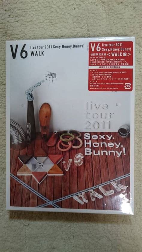 V6 live tour 2011 Sexy Honey Bunny WALK盤 初回生産限定 DVD 1円スタート その他 売買された