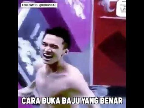 Cara Buka Baju Yang Benar By Jonatan Christie Youtube