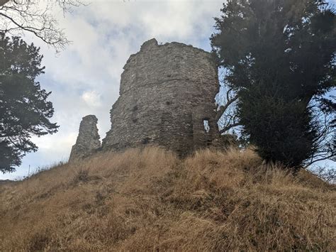 Snodhill Castle Keep © Fabian Musto Cc By Sa20 Geograph Britain