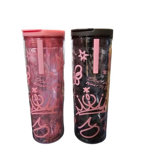 Jual Tumbler Blackpink X Starbucks Tumblr Pink Shopee Indonesia