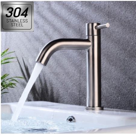 Warranty Years Sus Stainless Lavatory Faucet Steel Bathroom Wash