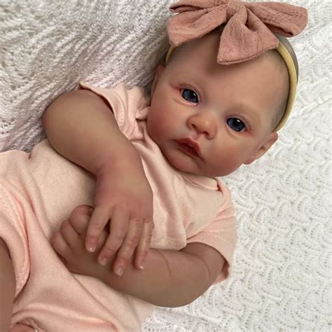 Npk 18inch Meadow Reborn Baby Doll Soft Body 100 Handmade 3d Skin With