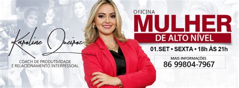 Oficina Mulher De Alto N Vel Em Teresina Sympla