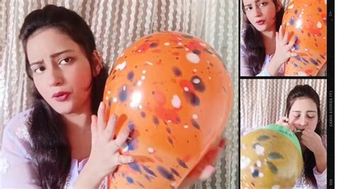 Polka Dot Balloon🎈🎈 Challange Balloon Blow Challenge Balloon