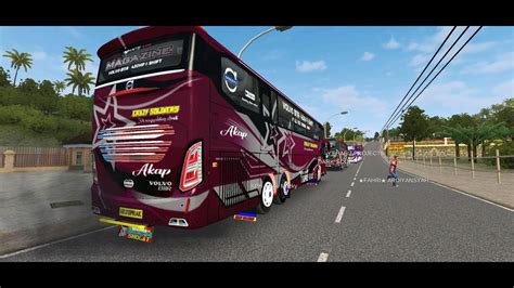 Pantauan Jalur Mudik Live Bus Simulator Indonesia Youtube