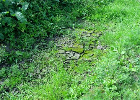 Dry Mud In Ditch Beside Cross Stone Road © Evelyn Simak Cc By Sa20