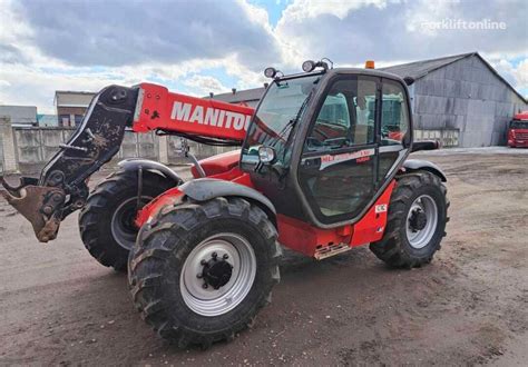 MANITOU MLT 735 LSU Telehandler For Sale Ukraine Pereyaslav Hmelnickiy