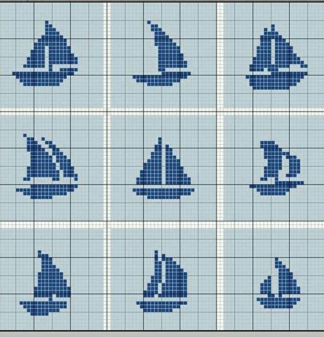 Cross Stitch Boat Patterns International Union Hub