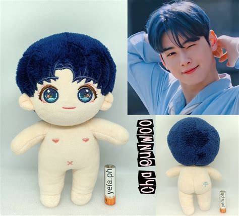 Cha Eun Woo Kpop Plush Doll Super Cute Kpop K Actor Hobbies Toys