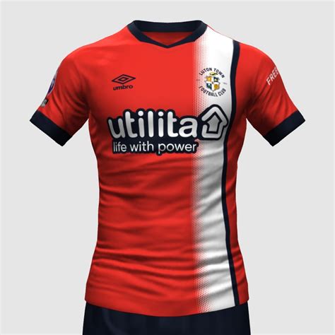 Official 23 24 Luton Town X Umbro Home Fifa 23 Kit Creator Showcase