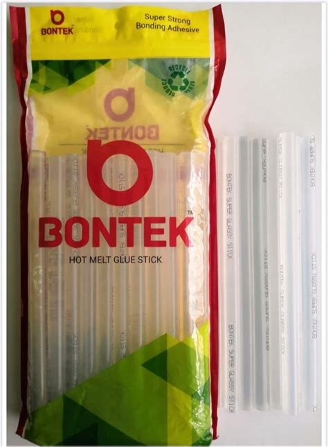 Bontek Clear Hot Melt Glue Sticks Pouch At 6 Piece In Mumbai ID 21432644862