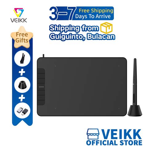 Veikk Vk Drawing Tablet Pen Tablet X Inch Support Android Phone