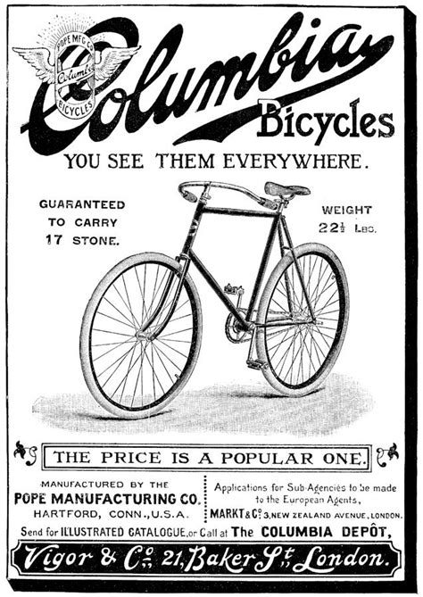 The Plural Of Hyena Vintage Bicycle Ads