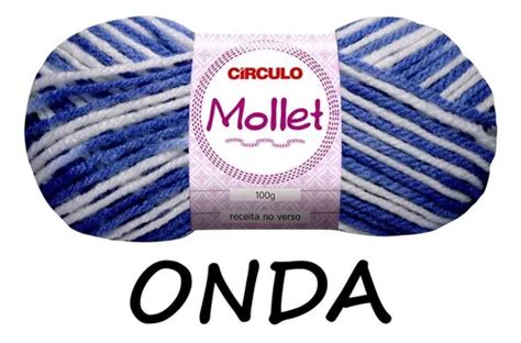 Ovillo de lana Círculo Mollet color onda 200m de 100g por unidad de 1