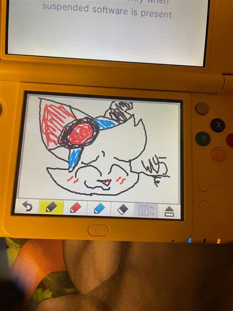 Cringey 3ds Xl Drawing By Wolfyl45 On Deviantart