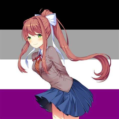 ddlc ~ doki doki literature club ~ monika ~ monika ddlc ~ddlc ace icon ...